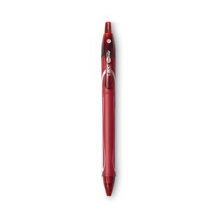 Bic Gel-ocity Quick Dry Retractable Gel Pen, 0.7mm, Asstd Ink/Barrel, PK12 RGLCG11AST